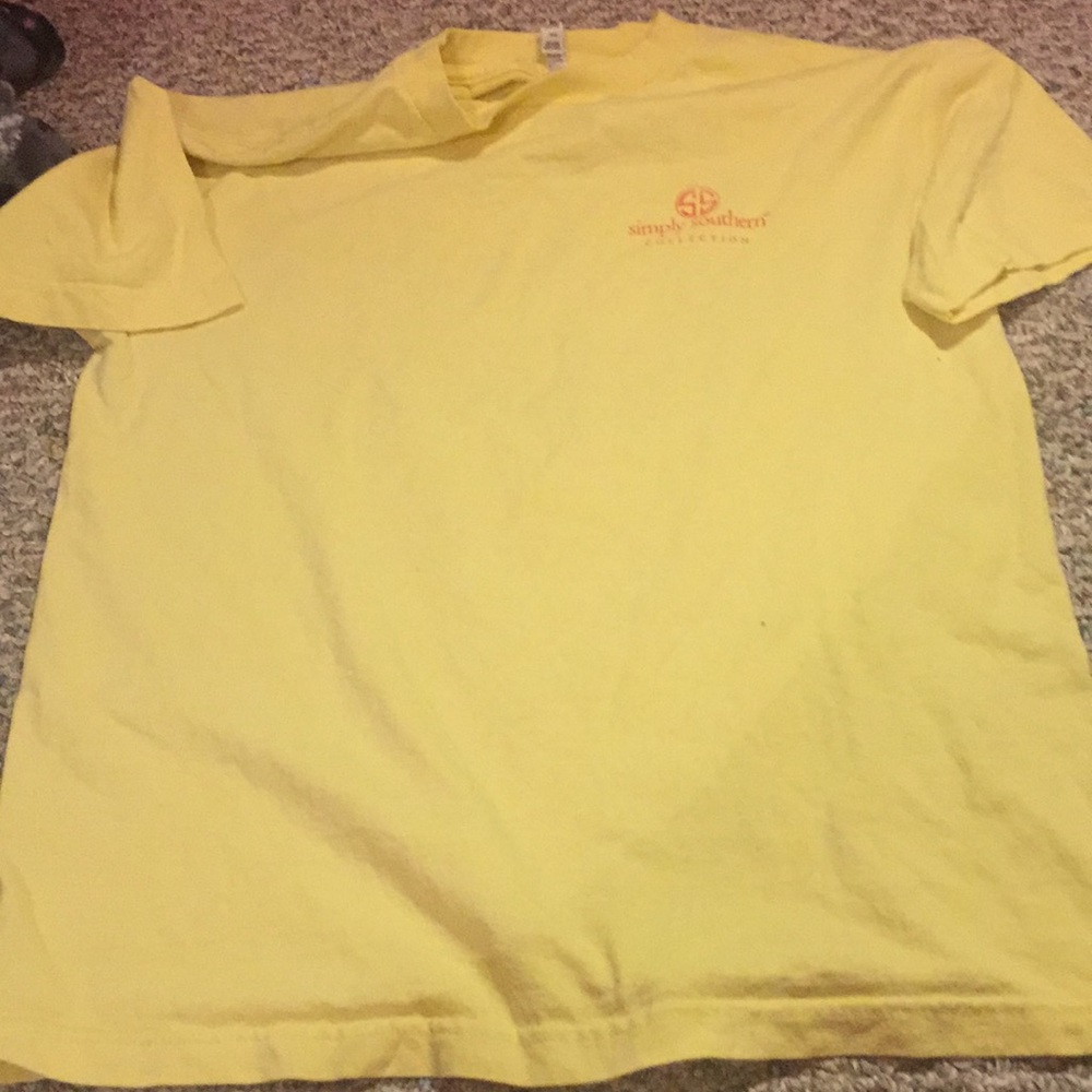 Yellow Simply Southern Shirt